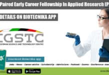 IGSTC-PECFAR Call For Applications