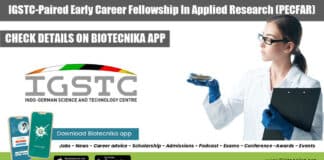 IGSTC-PECFAR Call For Applications