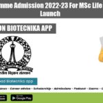 IISc MSc Admission 2022-23