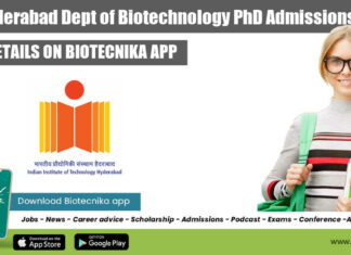 IIT Hyderabad PhD Admissions