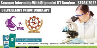 IIT Roorkee SPARK 2022