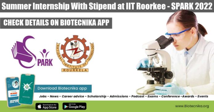 IIT Roorkee SPARK 2022