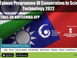 India-Taiwan Programme Of Cooperation