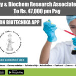 JNCASR Research Associate Jobs