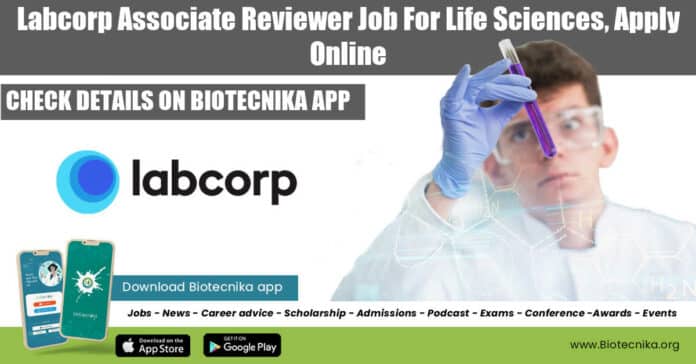 Labcorp Associate Reviewer Job