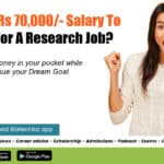 High-Paying Freshers Research Job