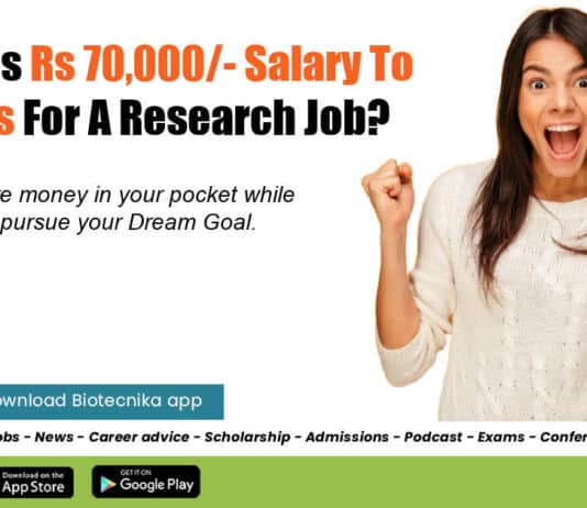 High-Paying Freshers Research Job