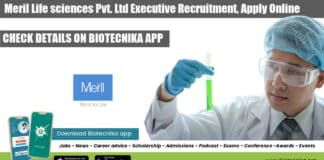 Meril Life sciences Executive
