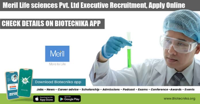 Meril Life sciences Executive