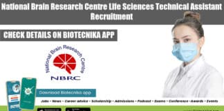 NBRC Life Sciences Project