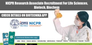 NICPR Research Associate Recruitment