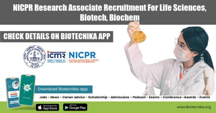 NICPR Research Associate Recruitment