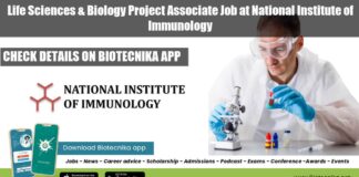 NII Job For Biology