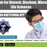 NIPER JRF Job For Biotech