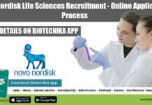 Novo Nordisk Life Sciences Recruitment – Online Application Process Novo Nordisk Life Sciences