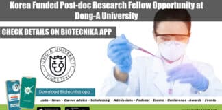 Post-doc Research Fellow Opportunity