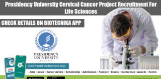 Presidency University Post