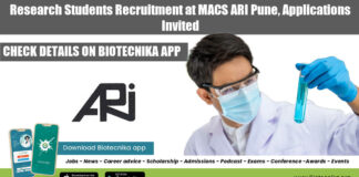 Research Students Recruitment