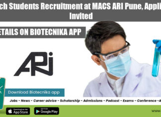 Research Students Recruitment