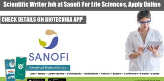 Scientific Writer Job
