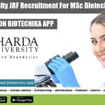 Sharda University JRF Recruitment