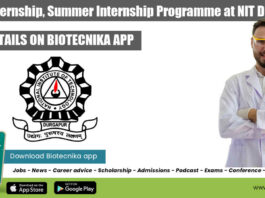 Summer Internship Programme 2022