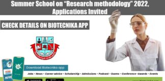 Summer School on “Research methodology” 2022