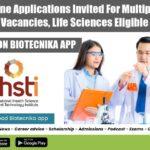 THSTI Project Jobs Available