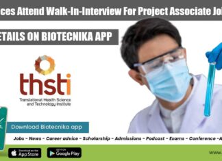 THSTI Project Openings