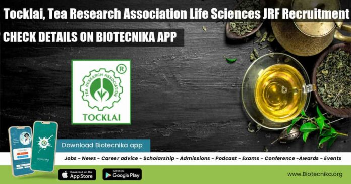 Tea Research Association JRF