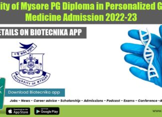 University of Mysore Admission