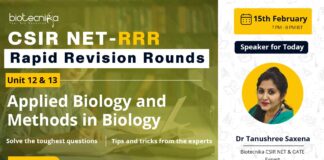 Quick Revision CSIR-NET Exam - Last Minute CSIR-NET Revision Units 12 & 13