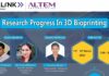 Altem Webinar Alert – Research Progress In 3D Bioprinting Training Altem Webinar Alert - Research Progress In 3D Bioprinting Training
