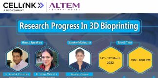 Altem Webinar Alert - Research Progress In 3D Bioprinting Training