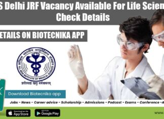 AIIMS Delhi JRF Post