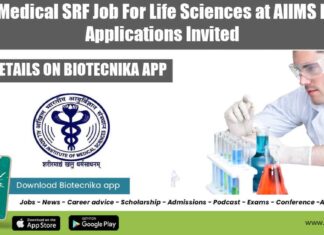AIIMS Delhi SRF 2022