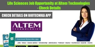 Altem Technologies Vacancies