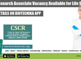 CSCR Research Associate Vacancy