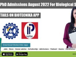 CSIR-IIP PhD Admissions 2022