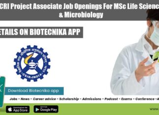 CSMCRI Job Openings