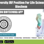 Calcutta University JRF Position