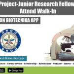 DRDO-DIPAS Project JRF Recruitment