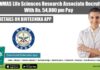 DRDO-INMAS RA Jobs