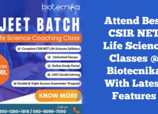 Best CSIR NET Classes