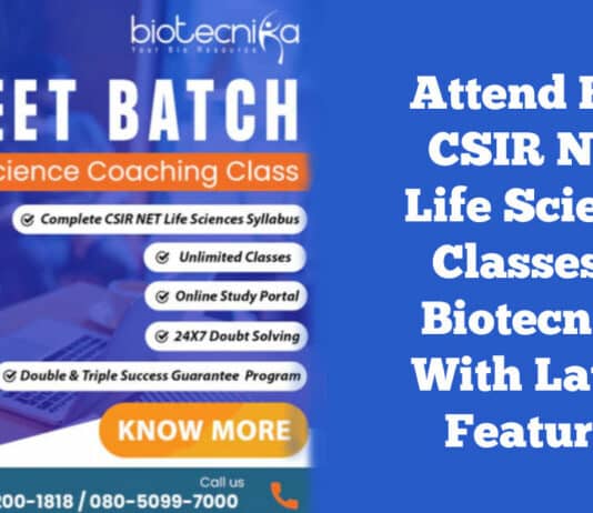 Best CSIR NET Classes