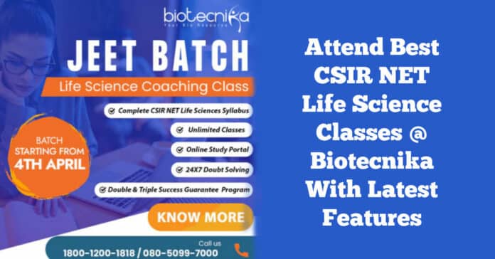 Best CSIR NET Classes