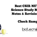 CSIR NET Study Material