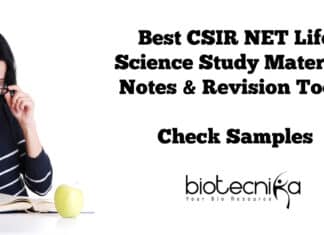 CSIR NET Study Material