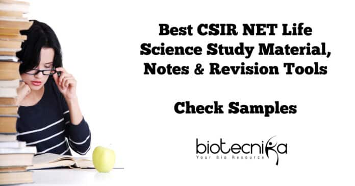 CSIR NET Study Material