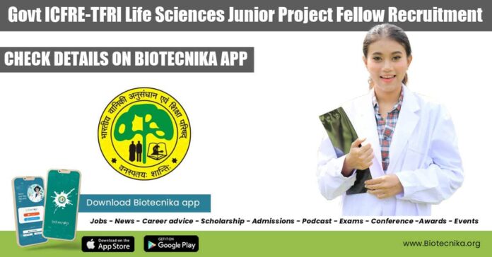 Govt ICFRE-TFRI Life Sciences